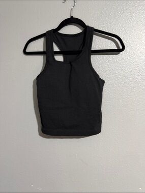 lululemon athletica Ribbed Scoop Neck Tank - black